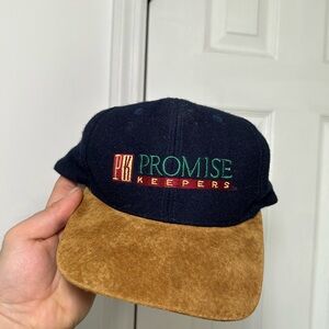 Crown Navy and Brown Cap